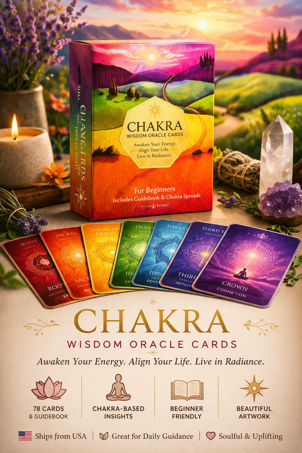 Chakra Oracle Mini Deck
