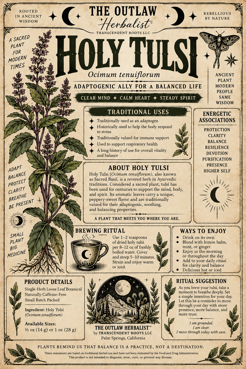 Holy Tusi | Single Herb Series
