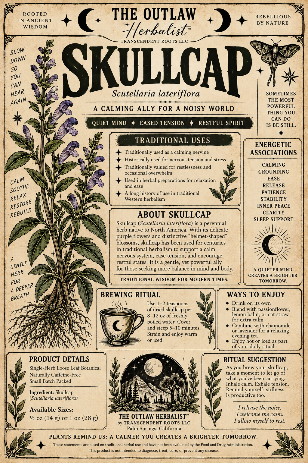 Skullcap | Single Herb Series