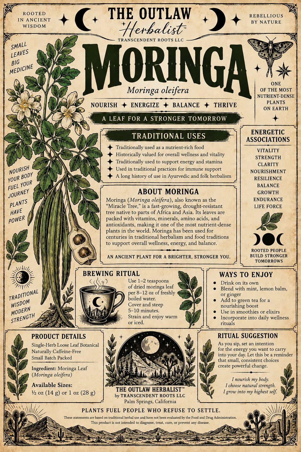 Moringa | Single Herb Series