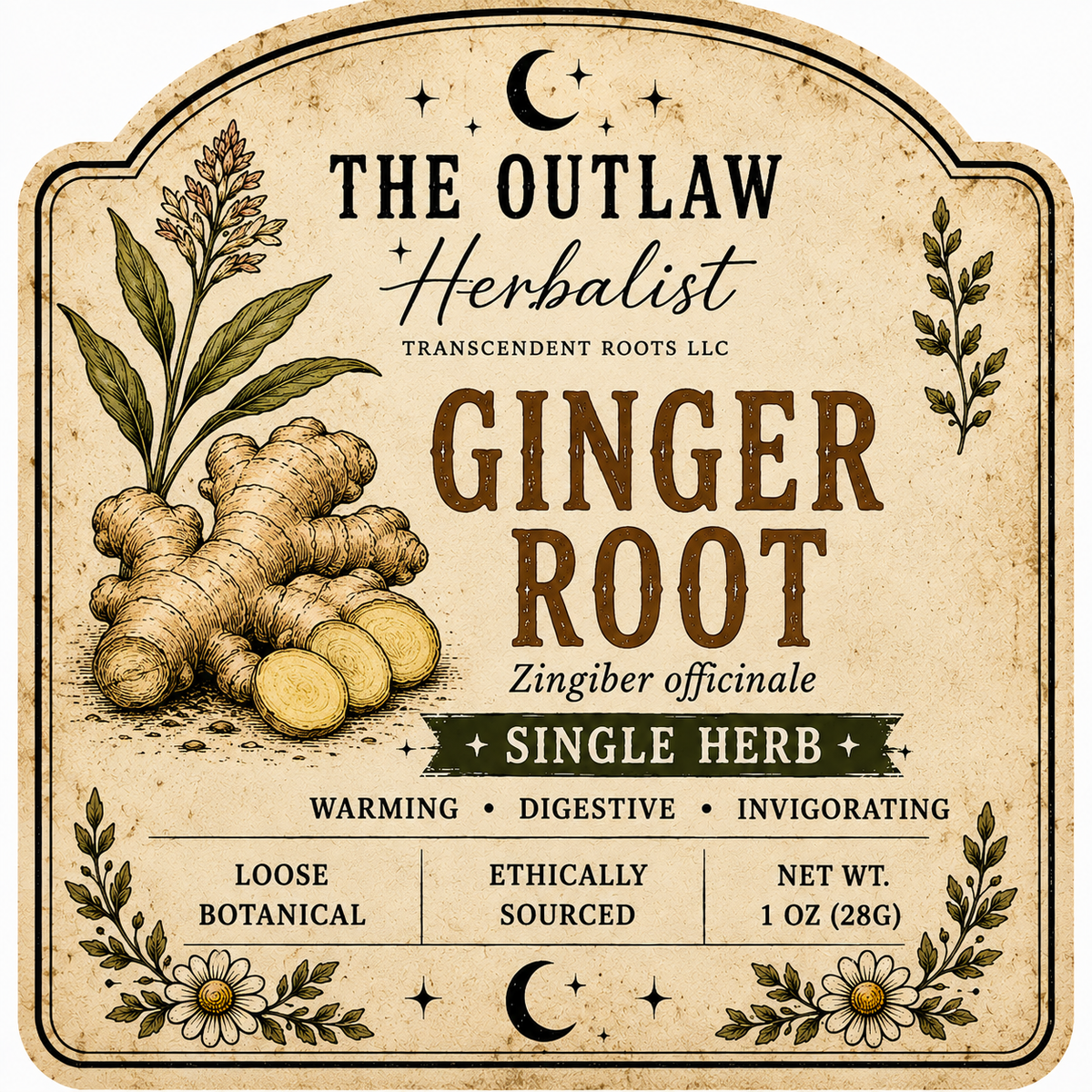 Ginger Root | Single Herb Series