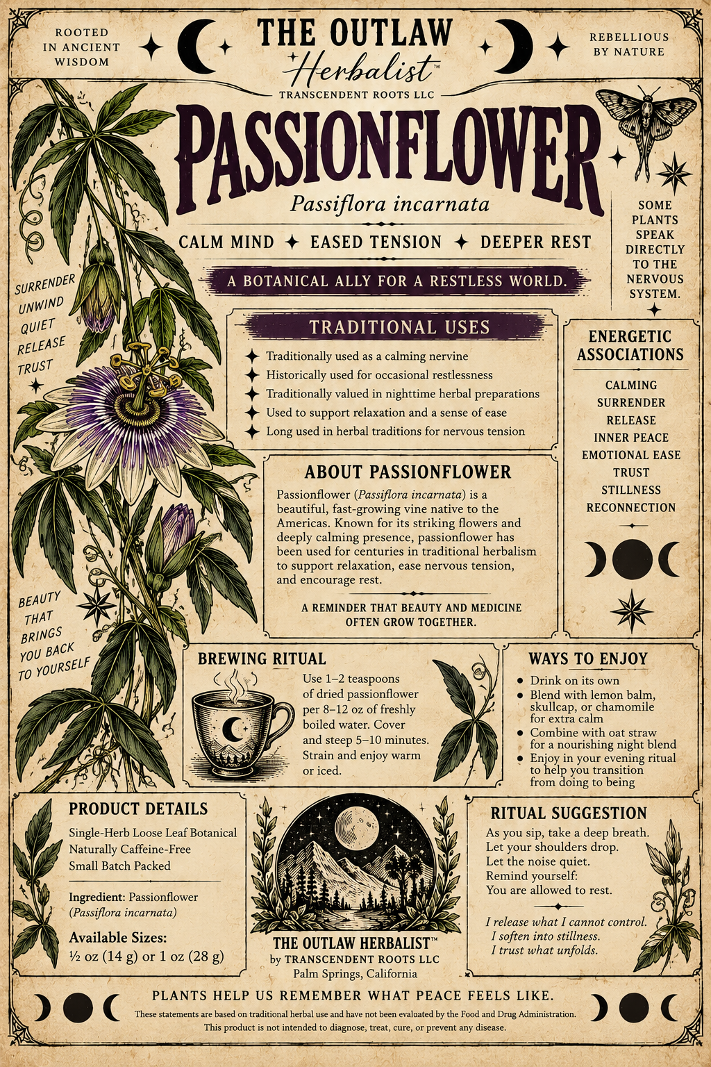 Passion Flower | Single Herb Series