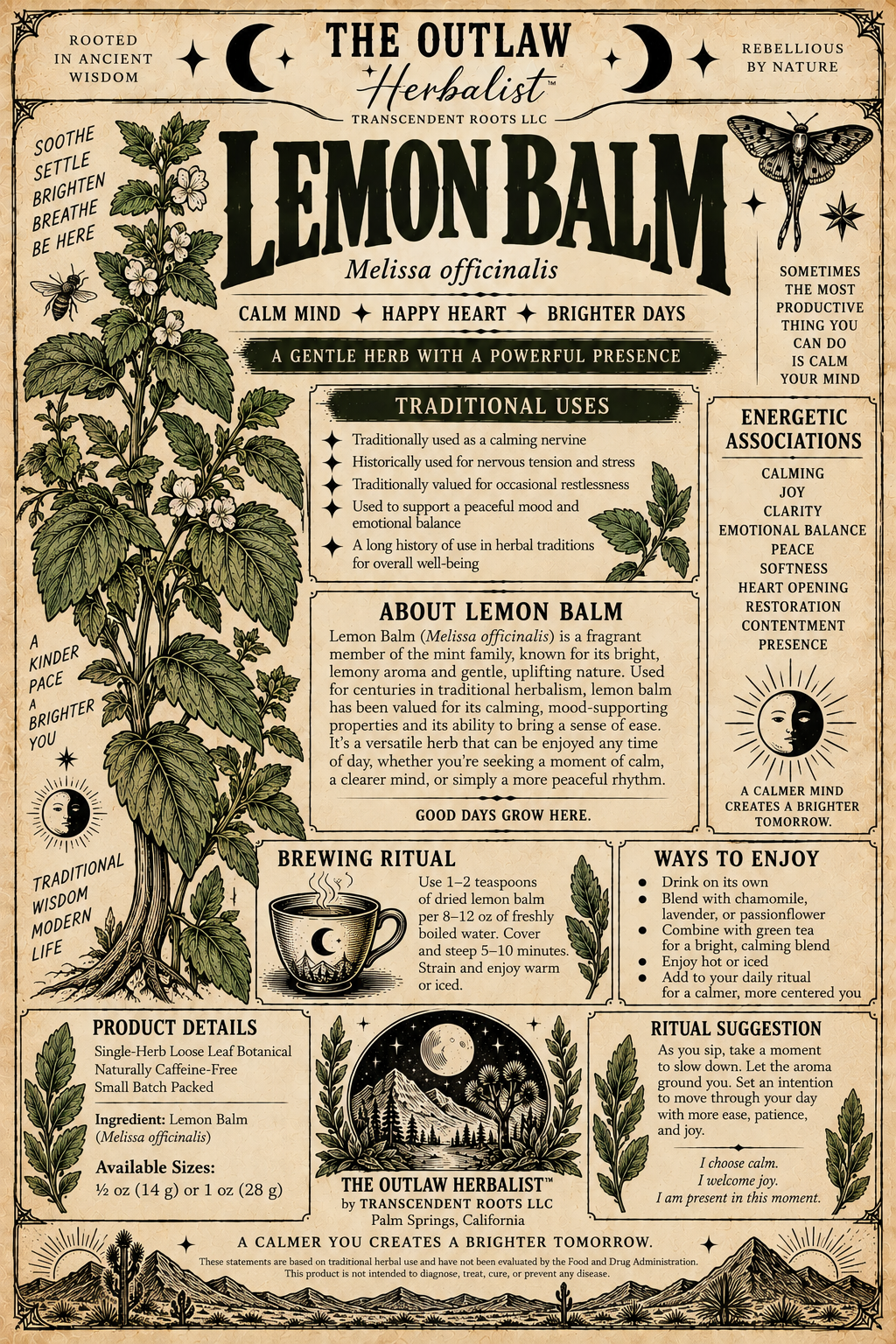Lemon Balm | Single Herb Series