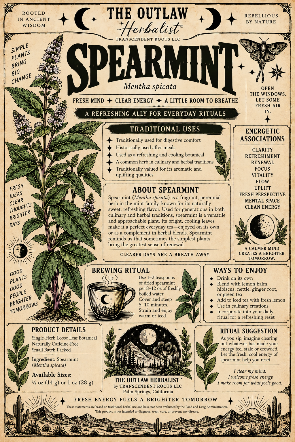 Spearmint | Single Herb Series