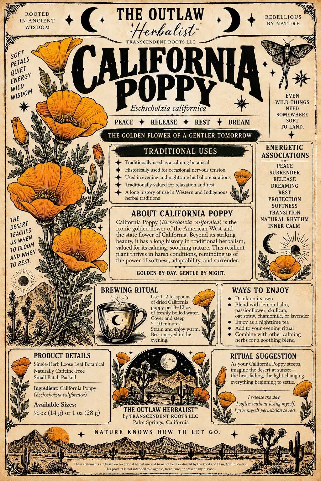 California Poppy | Single Herb Series