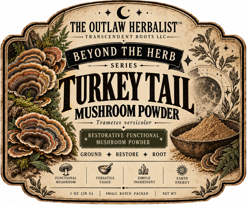 Turkeytail Mushroom Powder | Beyond the Herb Series