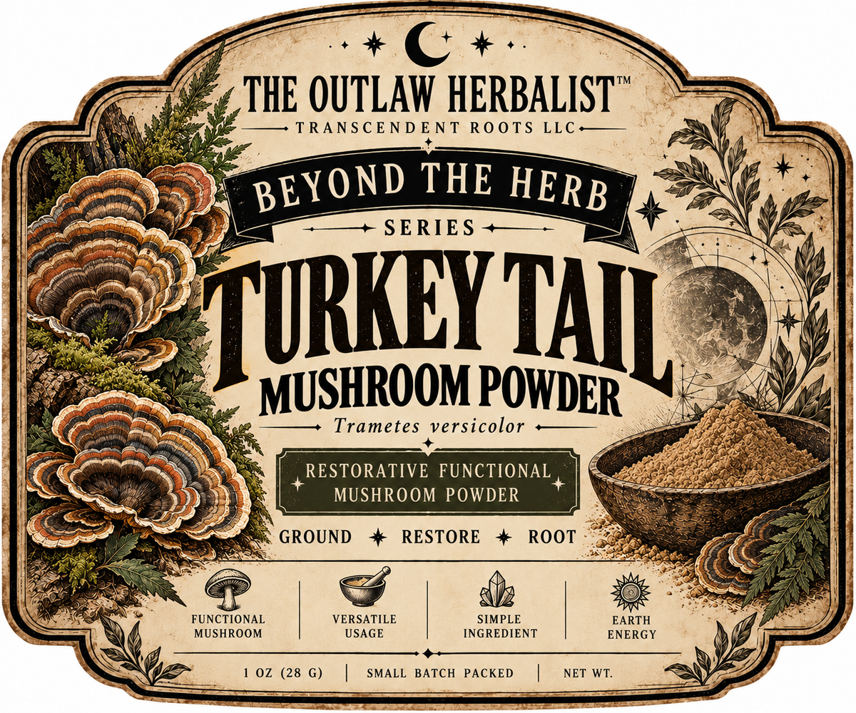 Turkeytail Mushroom Powder | Beyond the Herb Series