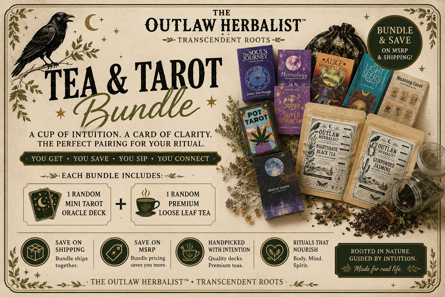 Tea & Tarot Bundle