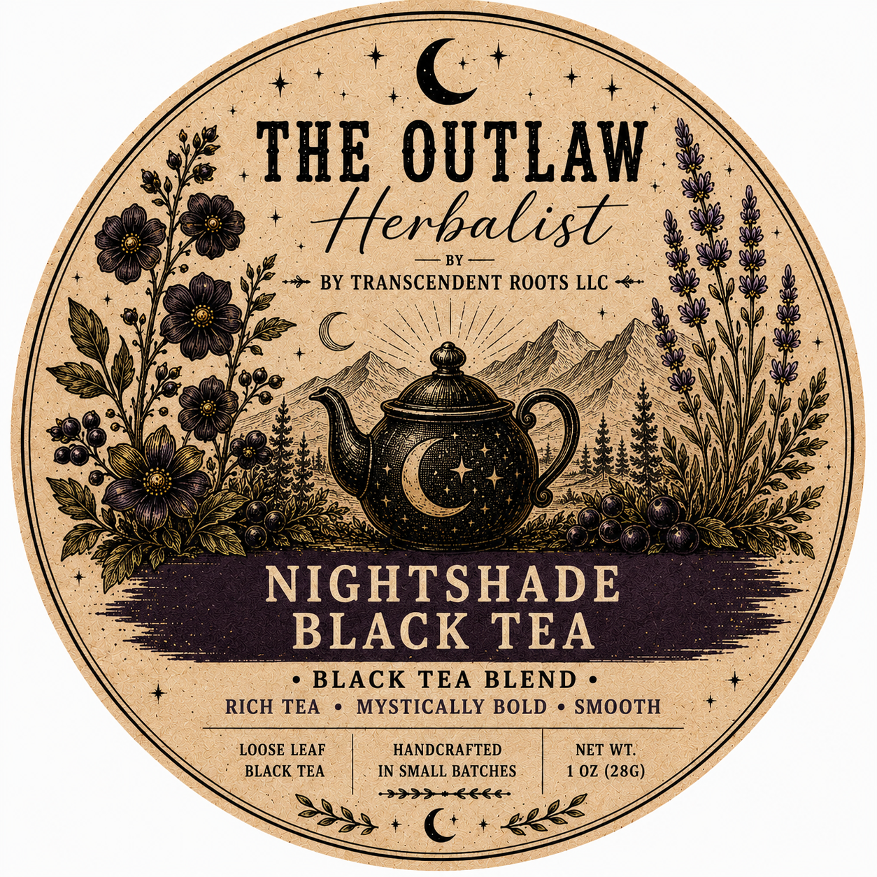 Nightshade Black | Loose Leaf Signature House Blend